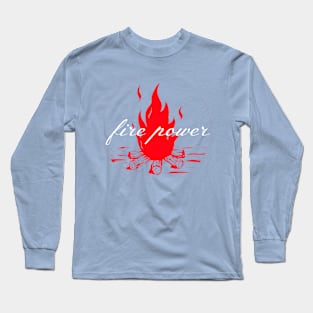 fire power Long Sleeve T-Shirt